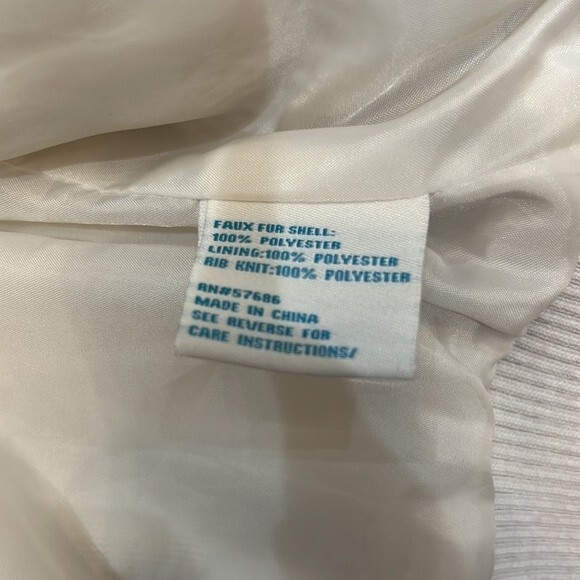 Girls C&C California Faux Fur Cream Coat | Toddler Size 4T | Dressy Kids Jacket - Picture 5 of 6